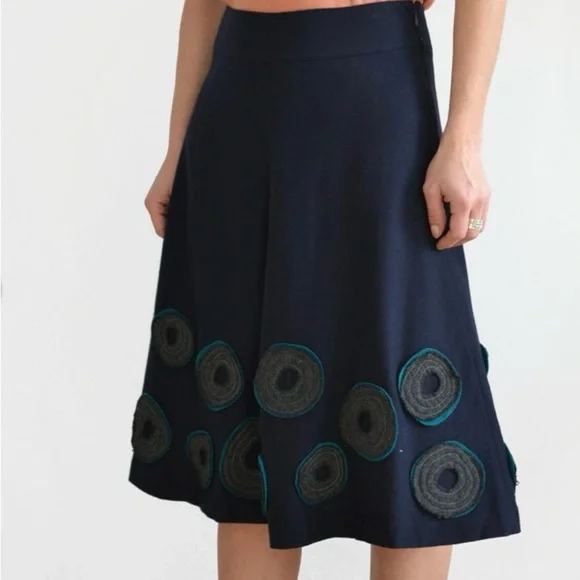 Boden Wool A Line Skirt - Picture 2 of 10